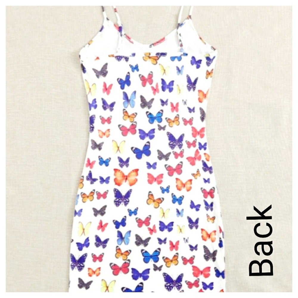 💥Beautiful Cami Butterfly Dress - Picture 5 of 9